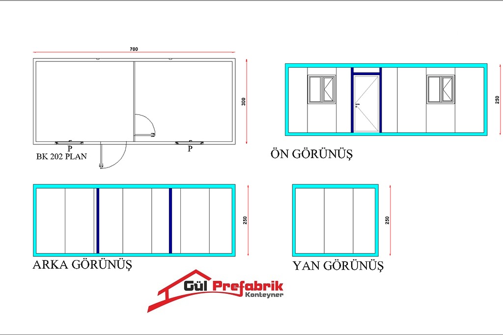 21 m² Şantiye Konteyneri - Görsel 3